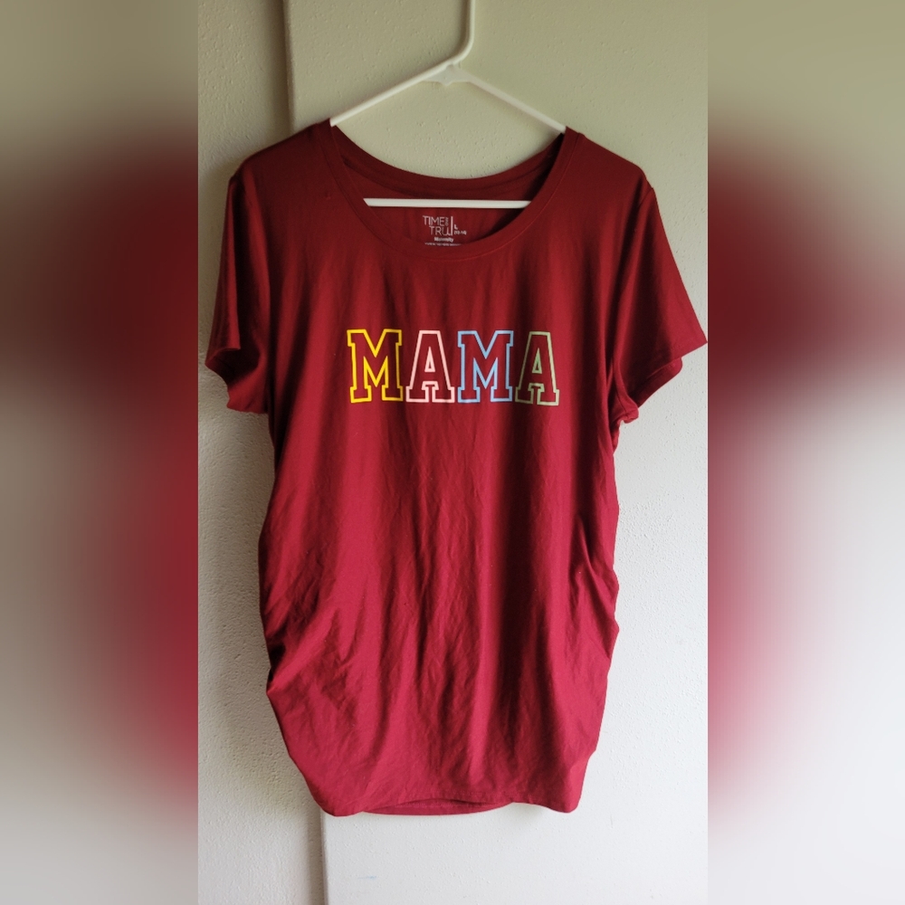 Women's Maternity "MAMA" T-Shirt - Size L